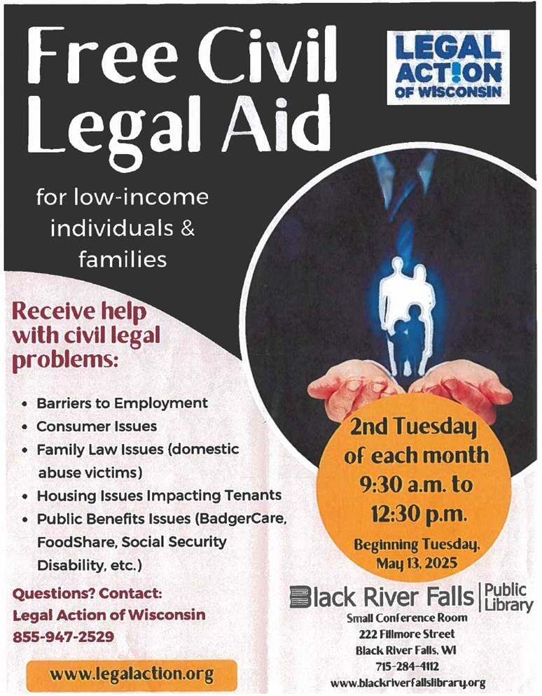 Free Legal Civil Aid Flyer